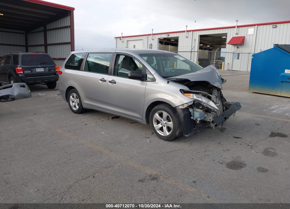 2014 TOYOTA SIENNA L V6 7 PASSENGER VIN: 5TDZK3DC8ES485497