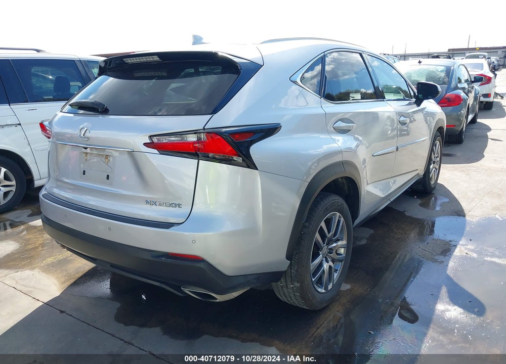2015 LEXUS NX 200T VIN: JTJYARBZ4F2002909