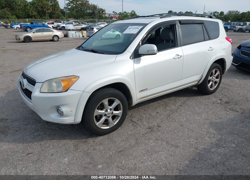2010 TOYOTA RAV4 LIMITED VIN: 2T3YF4DV2AW029589