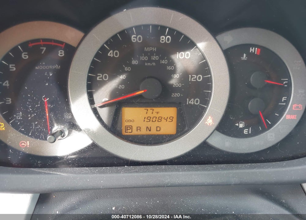 2010 TOYOTA RAV4 LIMITED VIN: 2T3YF4DV2AW029589