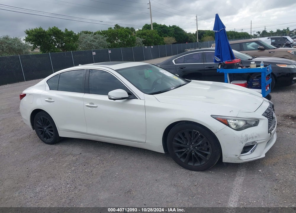 2020 INFINITI Q50 LUXE AWD VIN: JN1EV7AR6LM252557