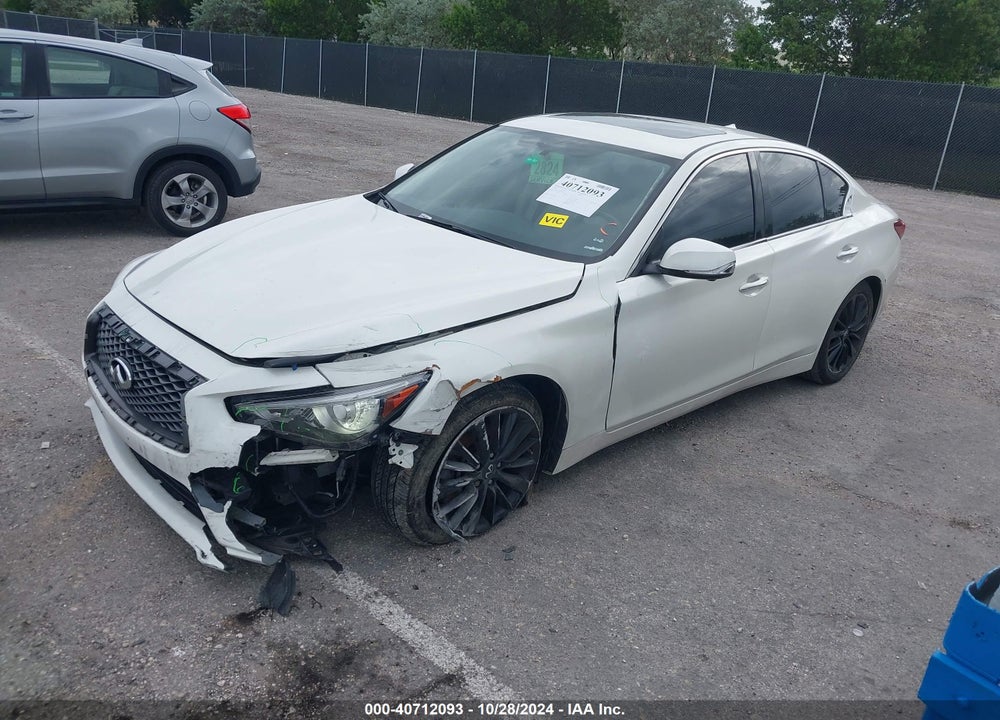 2020 INFINITI Q50 LUXE AWD VIN: JN1EV7AR6LM252557