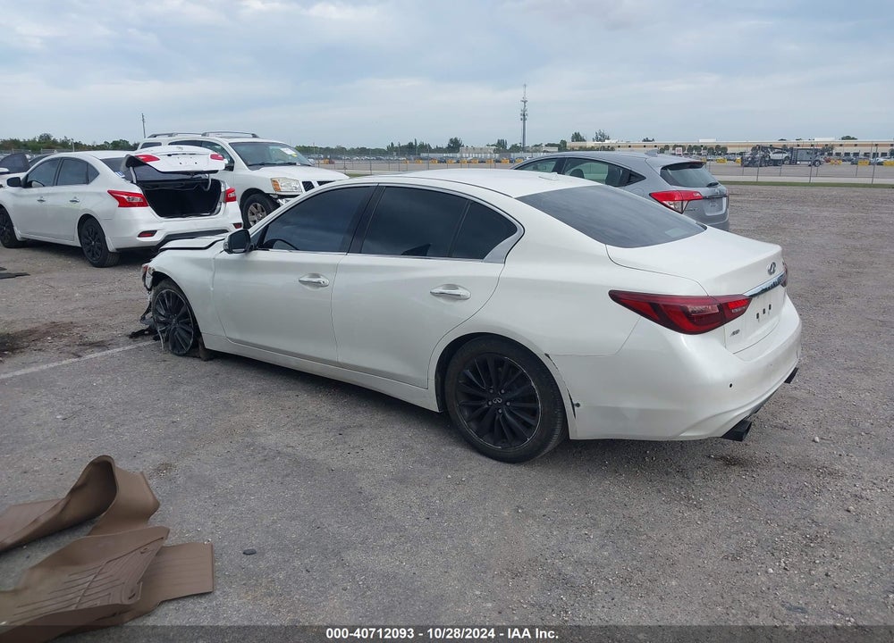 2020 INFINITI Q50 LUXE AWD VIN: JN1EV7AR6LM252557