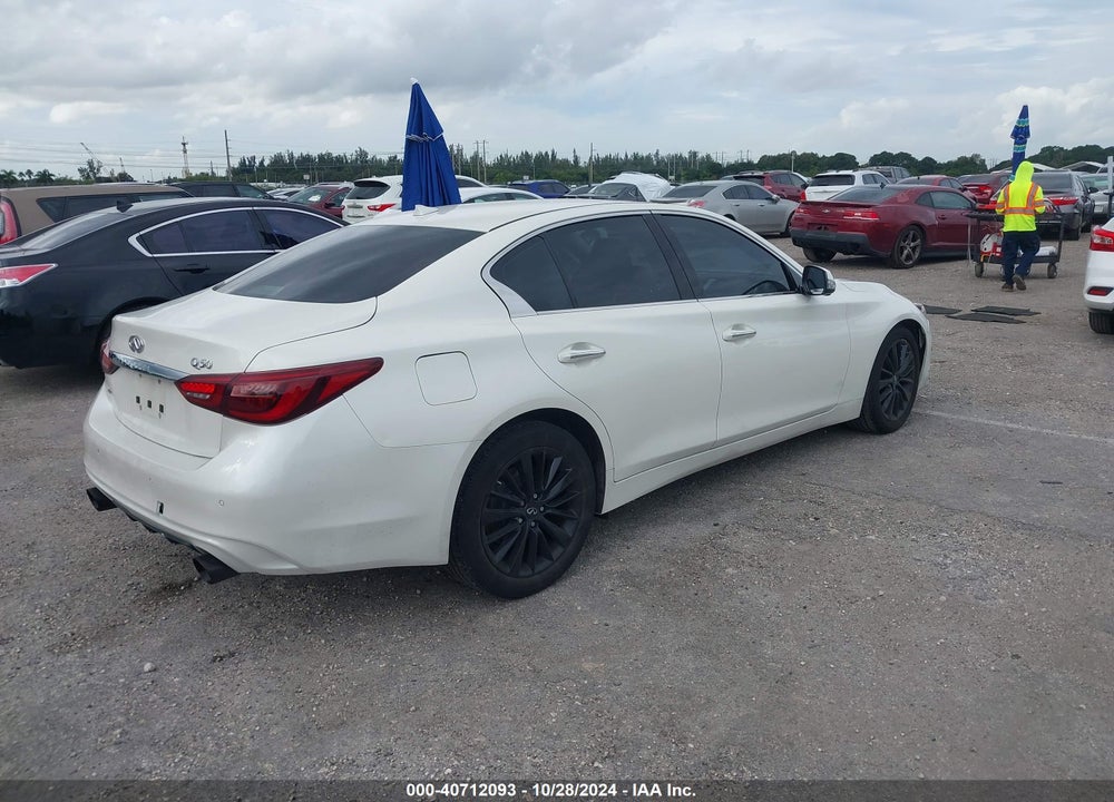 2020 INFINITI Q50 LUXE AWD VIN: JN1EV7AR6LM252557