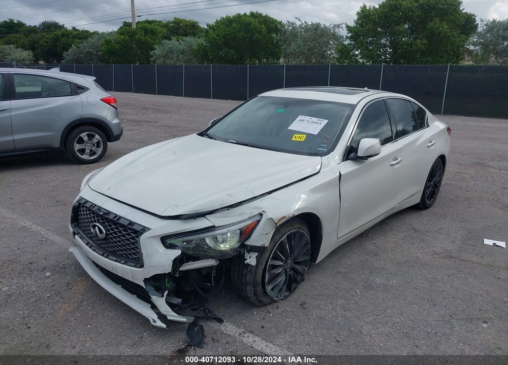 2020 INFINITI Q50 LUXE AWD VIN: JN1EV7AR6LM252557