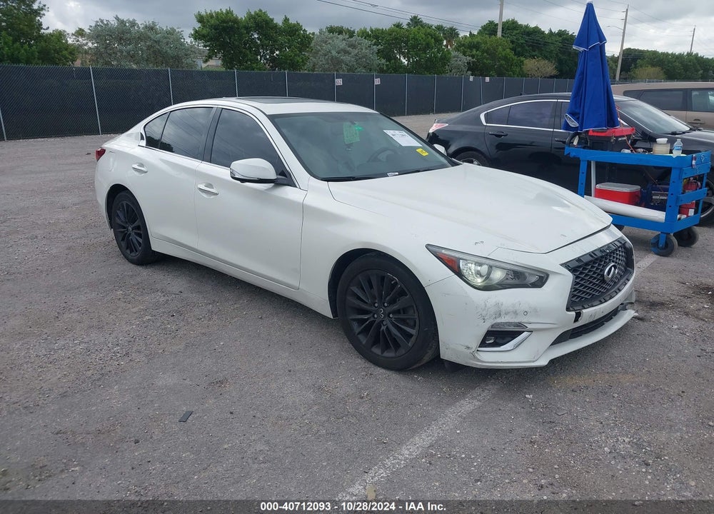 2020 INFINITI Q50 LUXE AWD VIN: JN1EV7AR6LM252557