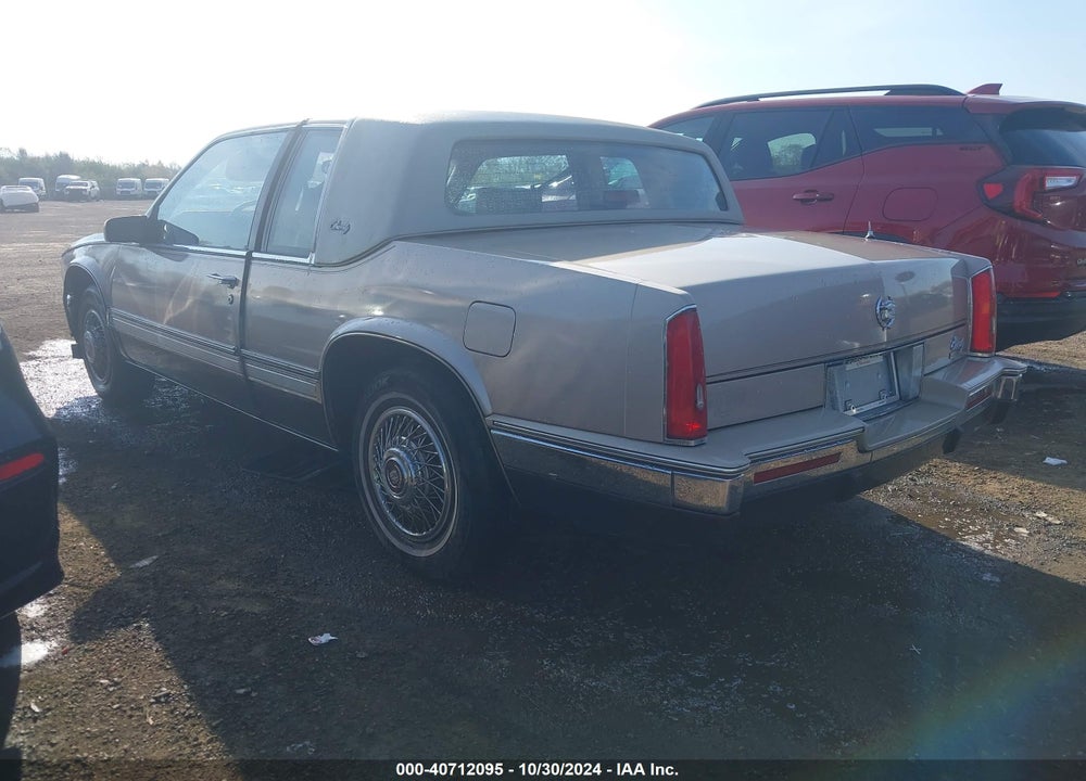 1988 CADILLAC ELDORADO VIN: 1G6EL1152JU622836