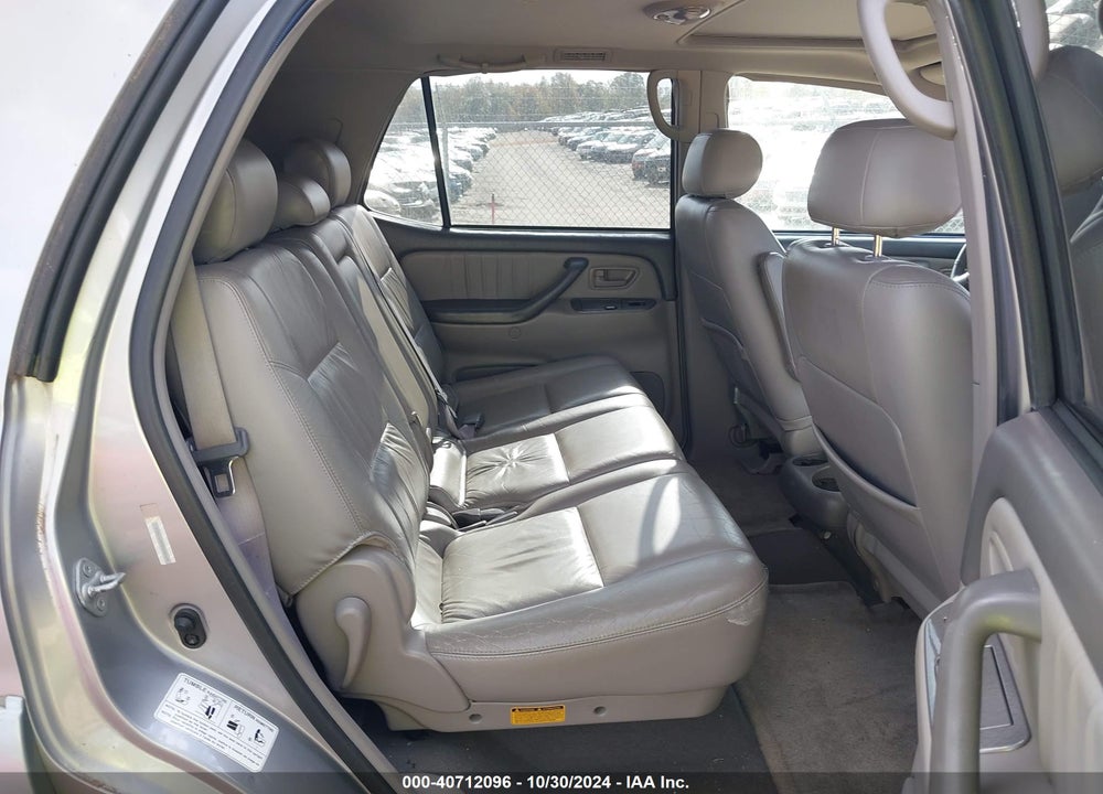 2002 TOYOTA SEQUOIA LIMITED V8 VIN: 5TDBT48A32S084674