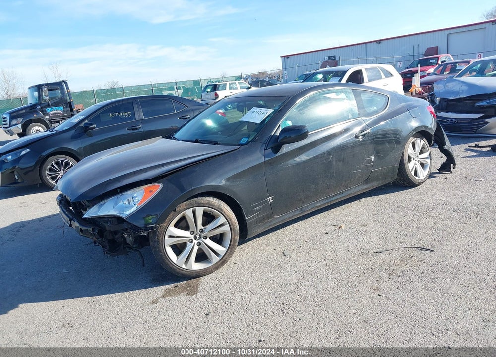 2010 HYUNDAI GENESIS 2.0T VIN: KMHHT6KD3AU036672