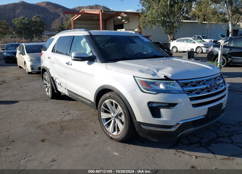 2018 FORD EXPLORER LIMITED VIN: 1FM5K7F8XJGC93948