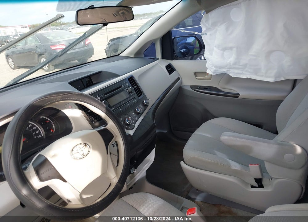 2013 TOYOTA SIENNA L V6 7 PASSENGER VIN: 5TDZK3DC6DS400770