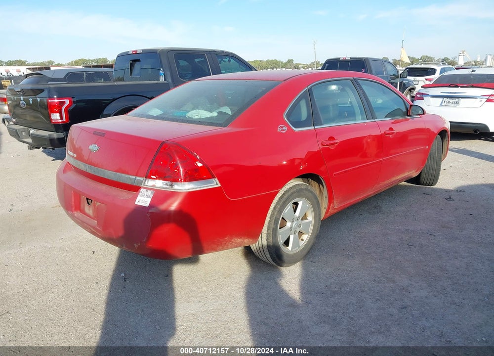 2008 CHEVROLET IMPALA LT VIN: 2G1WT55N489185084