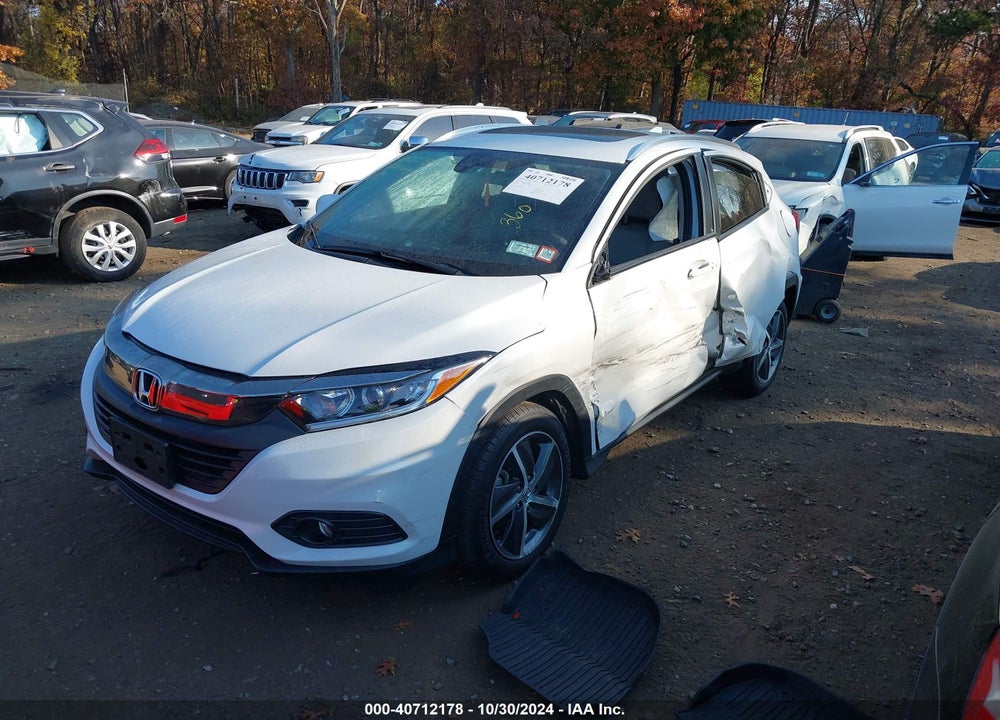 2022 HONDA HR-V AWD EX VIN: 3CZRU6H54NM730071