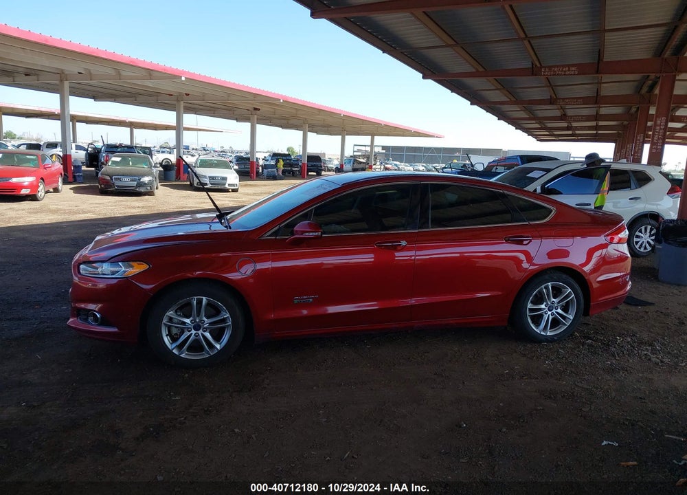 2016 FORD FUSION ENERGI TITANIUM VIN: 3FA6P0SU5GR229201