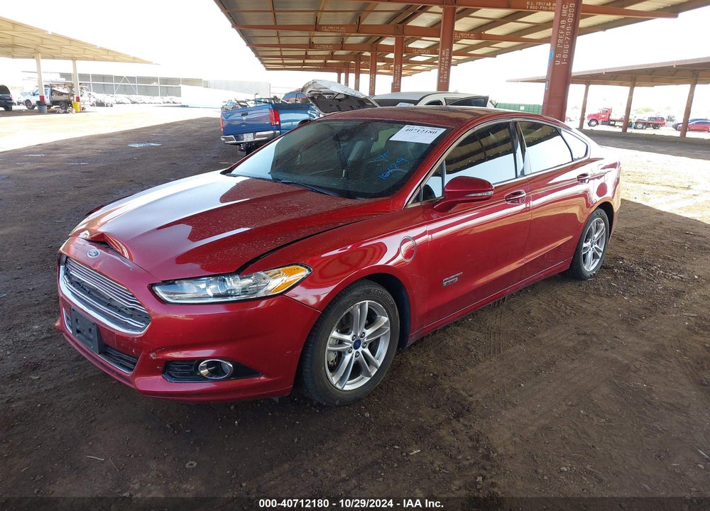 2016 FORD FUSION ENERGI TITANIUM VIN: 3FA6P0SU5GR229201