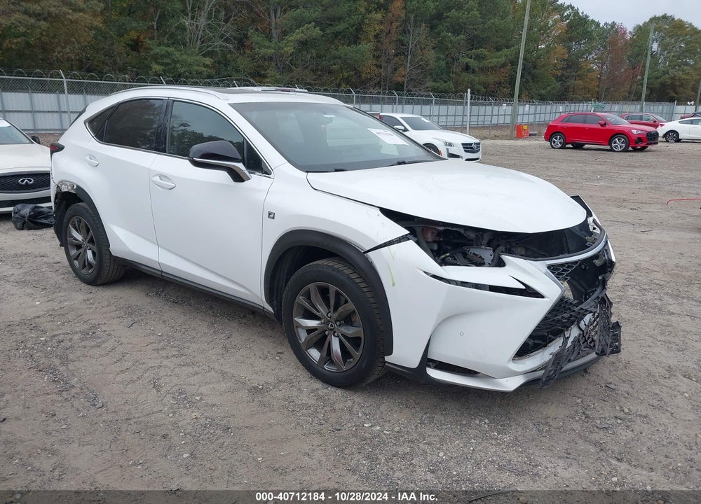 2016 LEXUS NX 200T F SPORT VIN: JTJYARBZ2G2047168