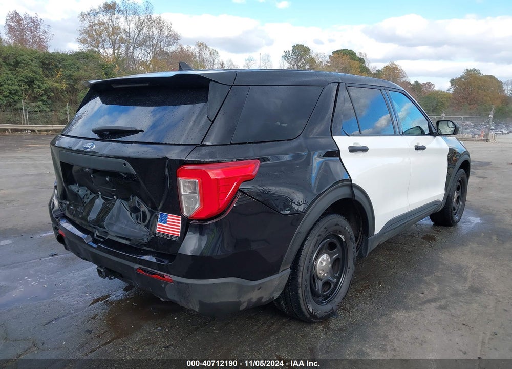 2023 FORD POLICE INTERCEPTOR UTILITY VIN: 1FM5K8AB0PGB38357