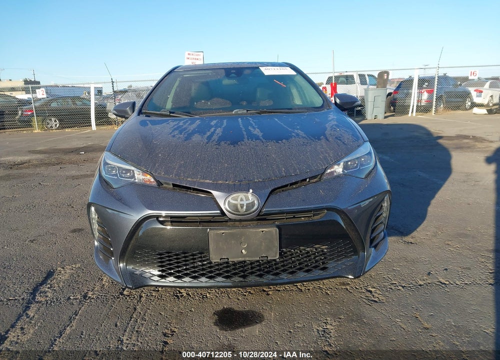 2017 TOYOTA COROLLA XSE VIN: 5YFBURHE7HP665819