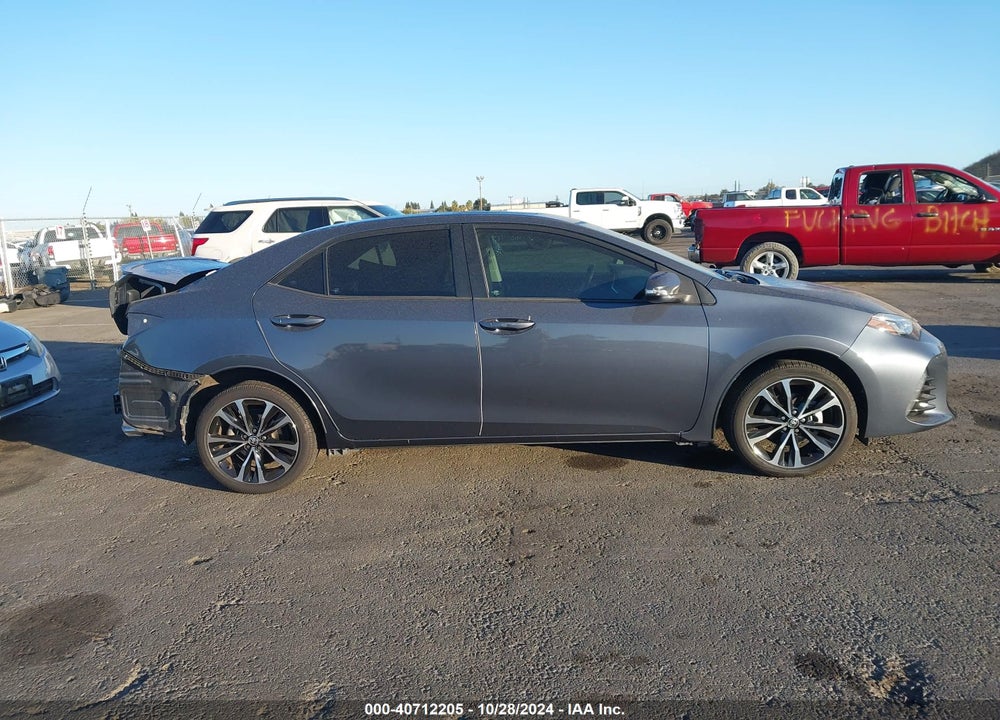 2017 TOYOTA COROLLA XSE VIN: 5YFBURHE7HP665819
