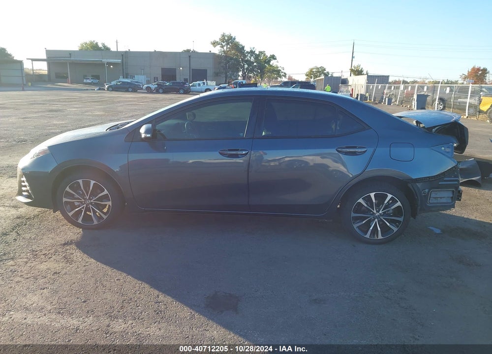 2017 TOYOTA COROLLA XSE VIN: 5YFBURHE7HP665819