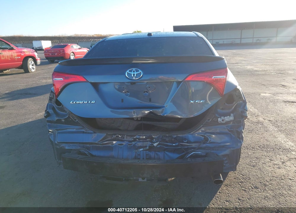 2017 TOYOTA COROLLA XSE VIN: 5YFBURHE7HP665819
