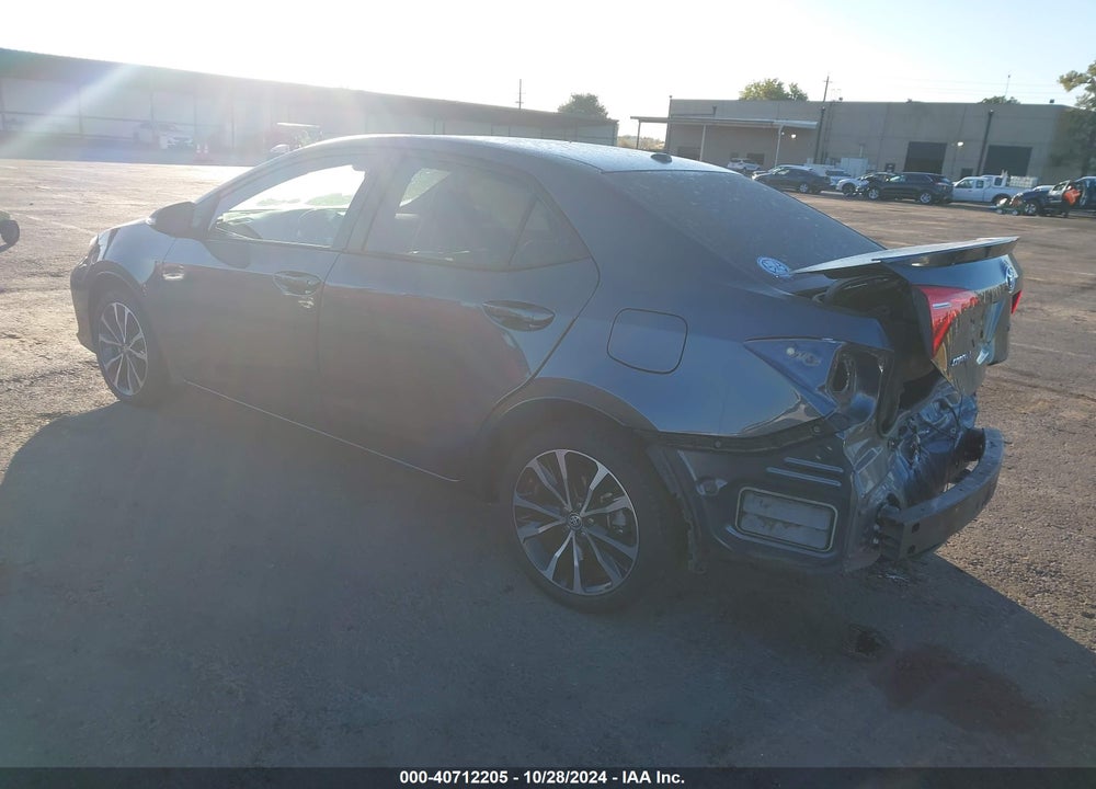 2017 TOYOTA COROLLA XSE VIN: 5YFBURHE7HP665819