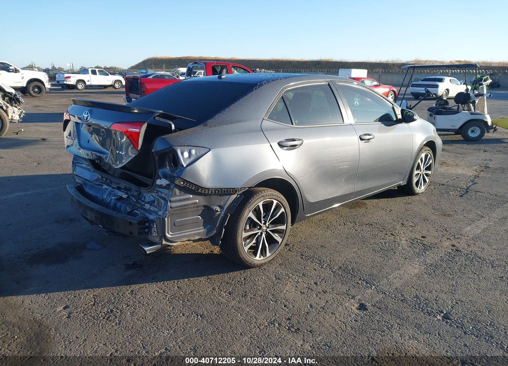 2017 TOYOTA COROLLA XSE VIN: 5YFBURHE7HP665819