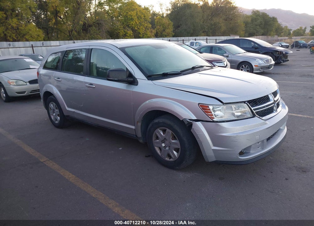 2012 DODGE JOURNEY SE/AVP VIN: 3C4PDCAB6CT206760
