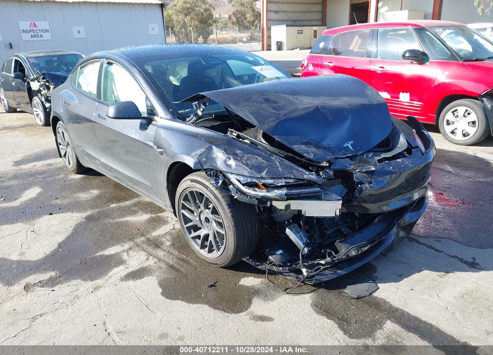 2024 TESLA MODEL 3 REAR-WHEEL DRIVE VIN: 5YJ3E1EA3RF843579