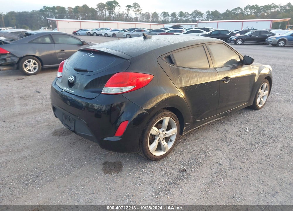 2014 HYUNDAI VELOSTER BASE W/GRAY VIN: KMHTC6ADXEU183802