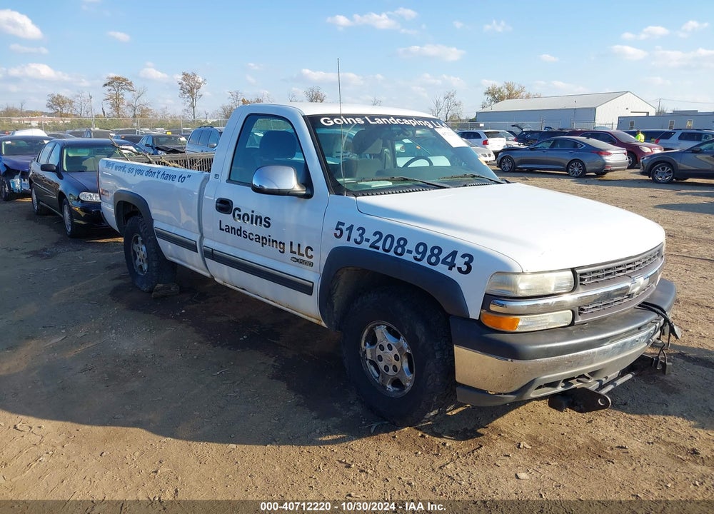 2001 CHEVROLET SILVERADO 1500 LS VIN: 1GCEK14T11Z333251