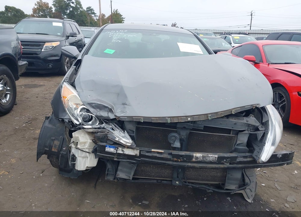 2012 HYUNDAI SONATA GLS VIN: 5NPEB4AC8CH445965