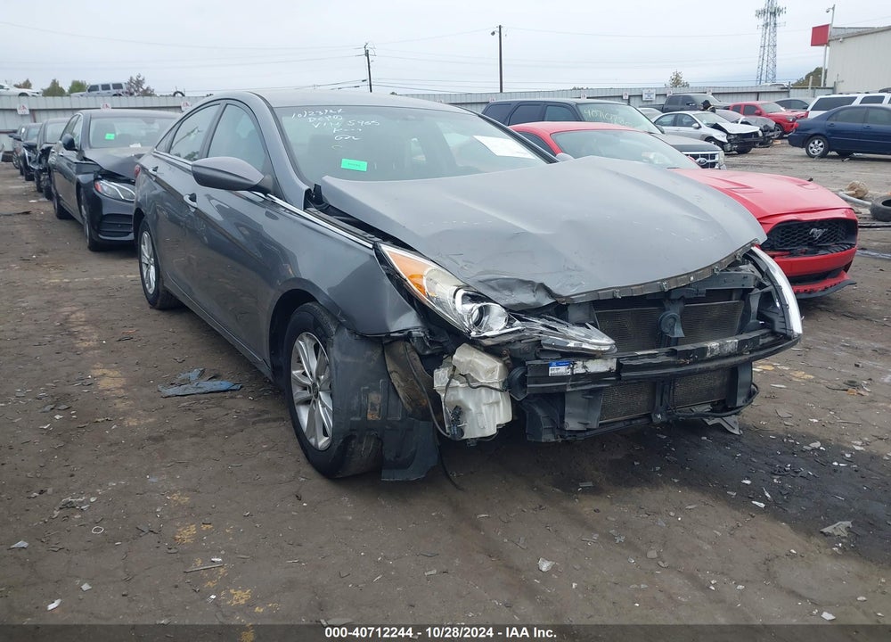 2012 HYUNDAI SONATA GLS VIN: 5NPEB4AC8CH445965