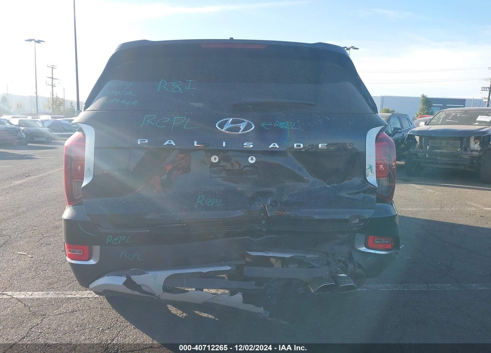 2021 HYUNDAI PALISADE SEL VIN: KM8R44HE1MU222351