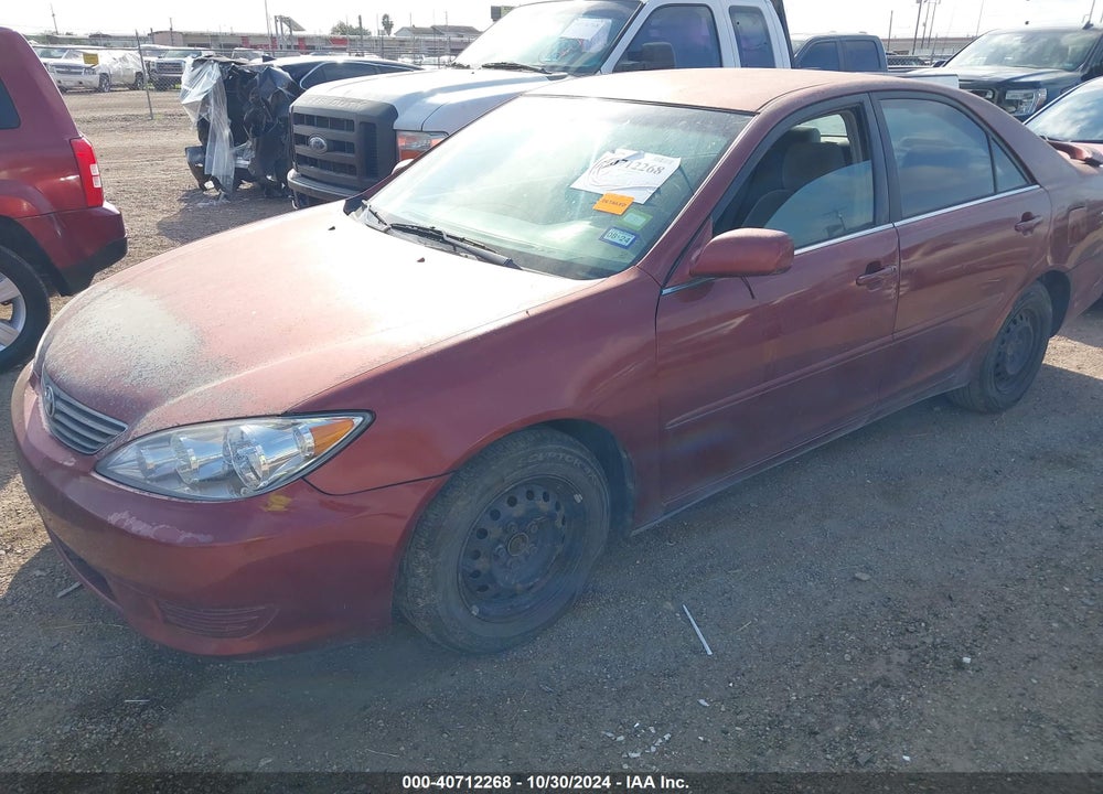 2006 TOYOTA CAMRY LE VIN: 4T1BE32K76U165051