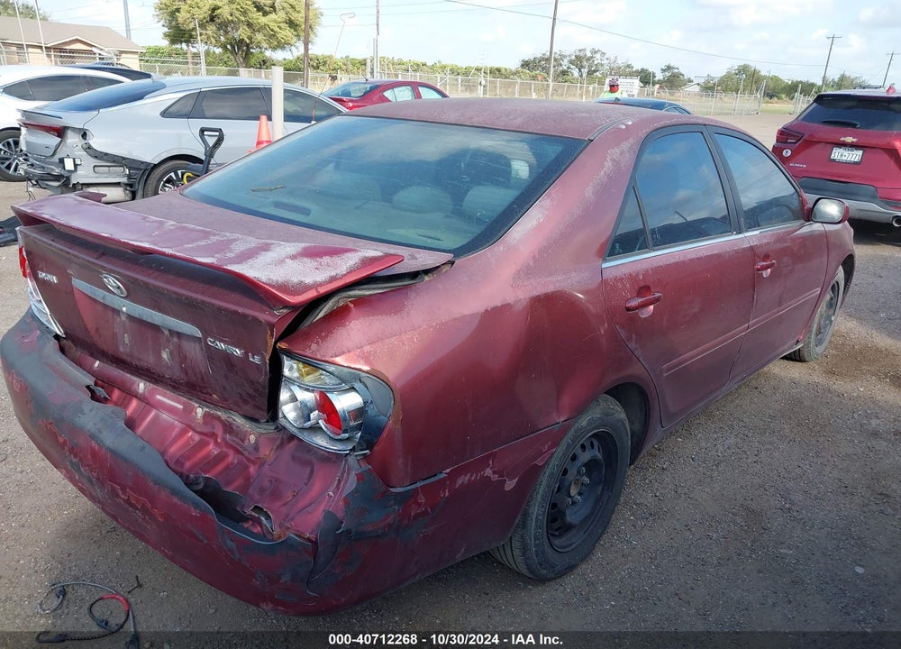 2006 TOYOTA CAMRY LE VIN: 4T1BE32K76U165051