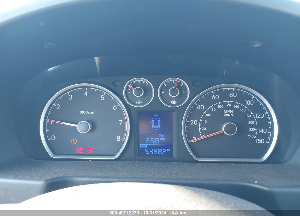 2009 HYUNDAI ELANTRA TOURING VIN: KMHDC86E79U031743