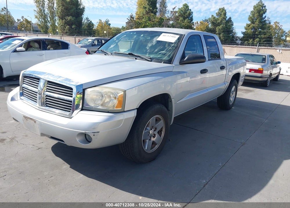 2006 DODGE DAKOTA SLT VIN: 1D7HE48K86S528650