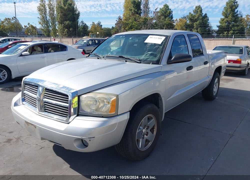 2006 DODGE DAKOTA SLT VIN: 1D7HE48K86S528650