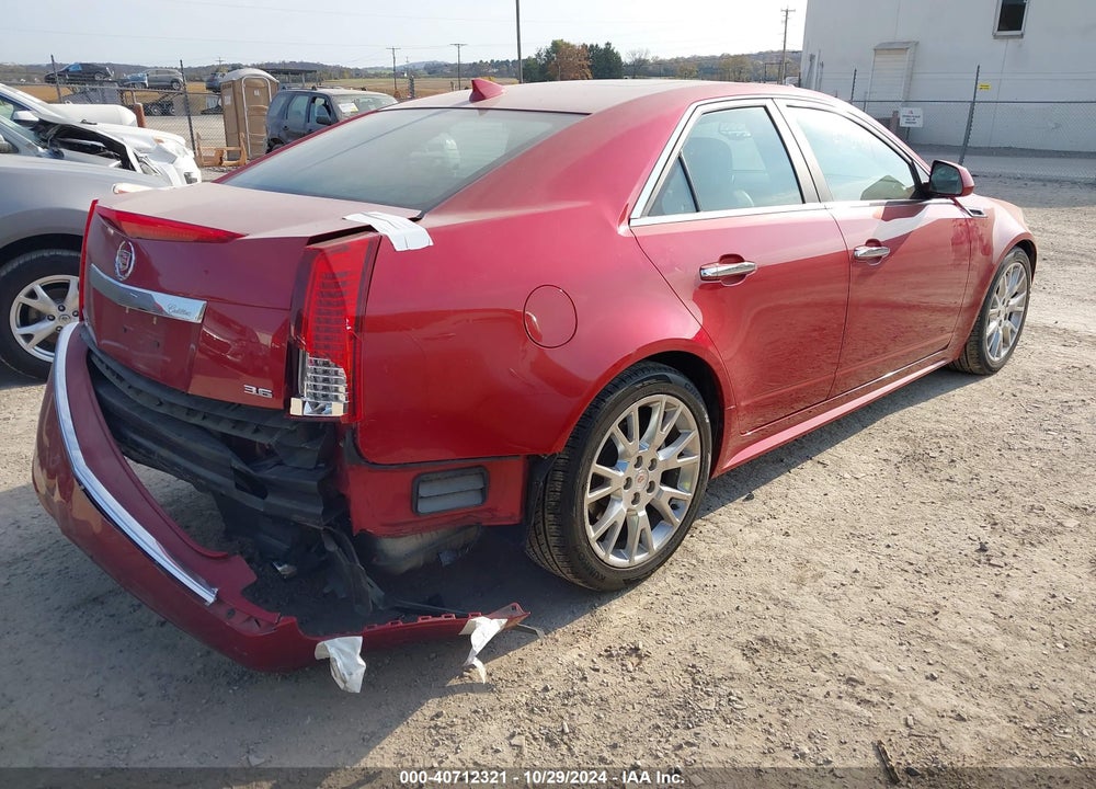 2012 CADILLAC CTS PREMIUM VIN: 1G6DS5E3XC0111044