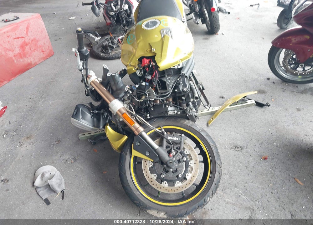 2013 TRIUMPH MOTORCYCLE SPEED TRIPLE ABS VIN: SMTN01PKXDT570967