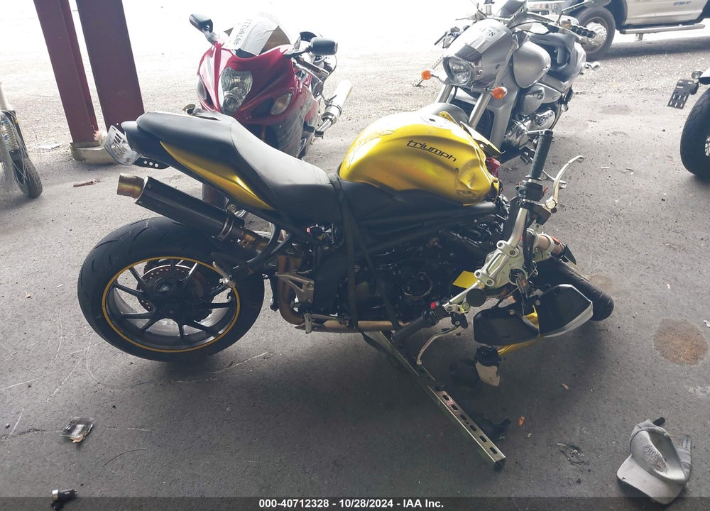 2013 TRIUMPH MOTORCYCLE SPEED TRIPLE ABS VIN: SMTN01PKXDT570967