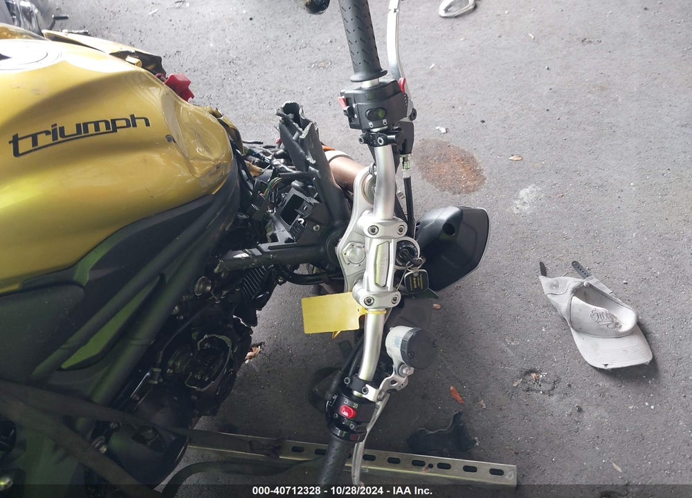 2013 TRIUMPH MOTORCYCLE SPEED TRIPLE ABS VIN: SMTN01PKXDT570967
