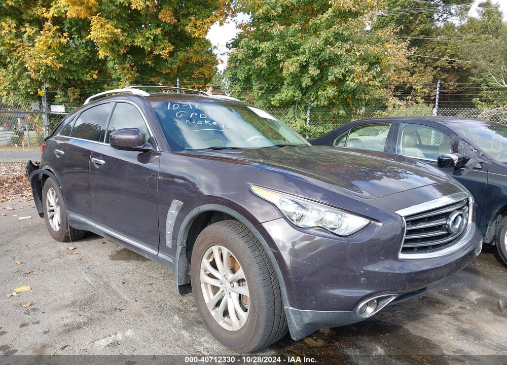 2012 INFINITI FX35 VIN: JN8AS1MU4CM122511