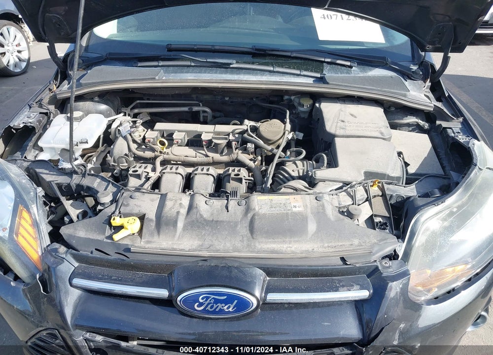 2013 FORD FOCUS TITANIUM VIN: 1FADP3J22DL108483