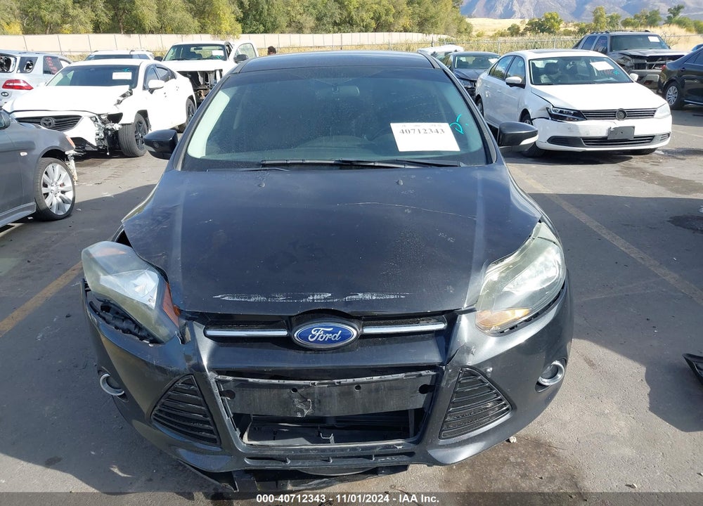2013 FORD FOCUS TITANIUM VIN: 1FADP3J22DL108483