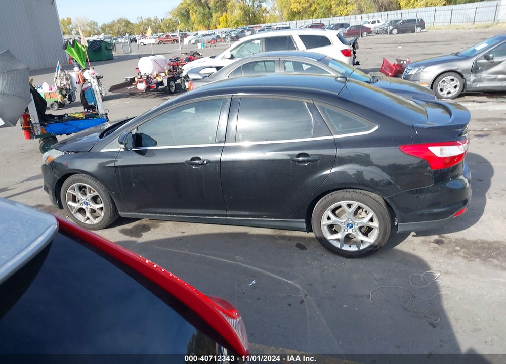 2013 FORD FOCUS TITANIUM VIN: 1FADP3J22DL108483