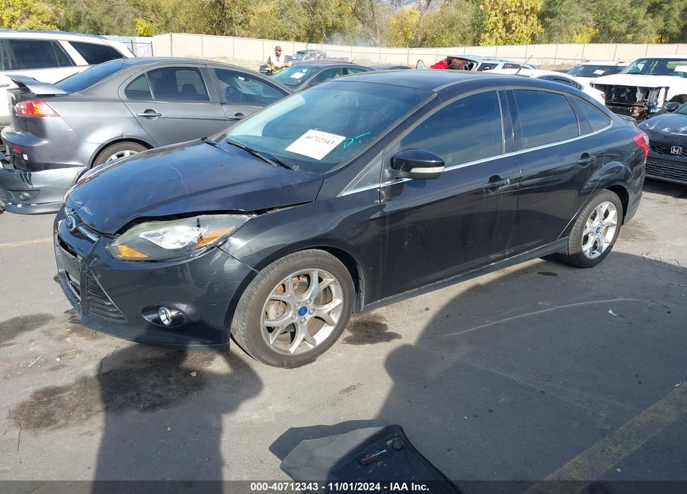 2013 FORD FOCUS TITANIUM VIN: 1FADP3J22DL108483