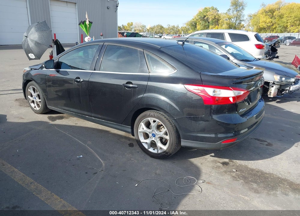 2013 FORD FOCUS TITANIUM VIN: 1FADP3J22DL108483