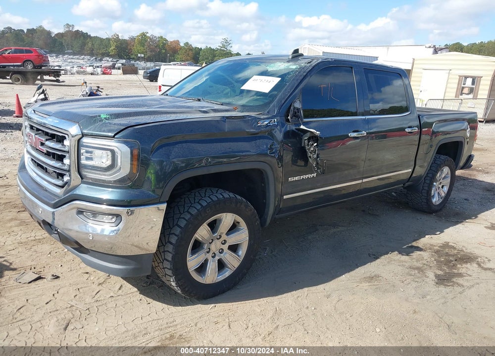 2018 GMC SIERRA 1500 SLT VIN: 3GTU2NEC8JG164878